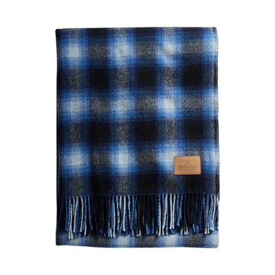 Motor Robe Blanket w/Leather Carrier, Midnight Ombre