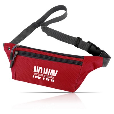 3 Zipper Running Fanny Pack